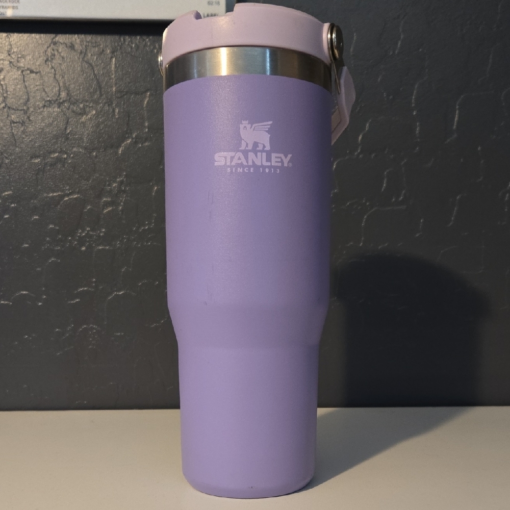 Stanley Lavender Tumbler with Silver Accent